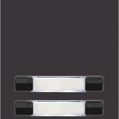 Módulo pulsador doble NX3240 BLACK Módulo pulsador doble NX3240 BLACK