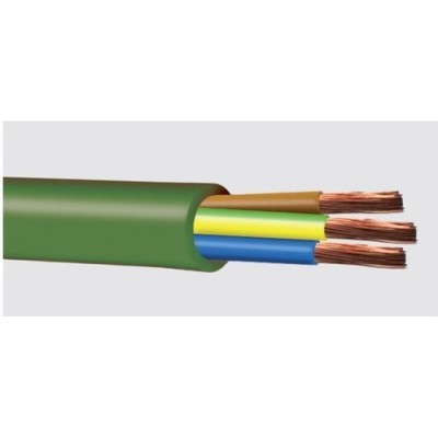 Cable unipolar libre halogenos 07z1 2.5mm marron 100m