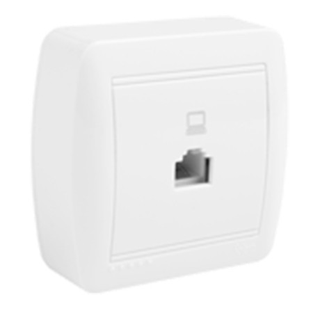 TOMA DATOS SERIE MURAL RJ45 CATEGORÍA 5e