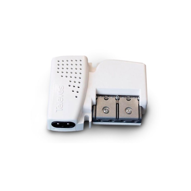 Amplificador Vivienda 1s 47-790mhz g12/24db ajust.