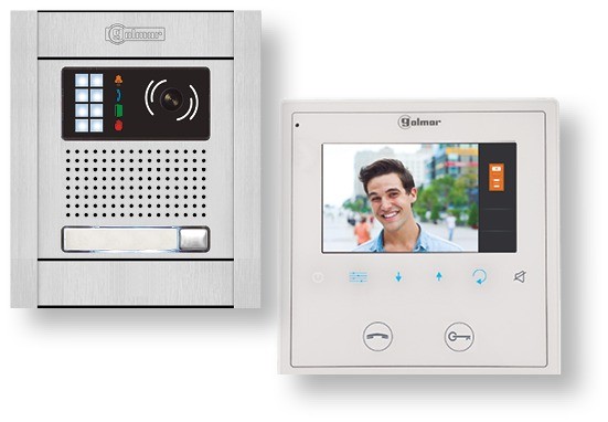 Kit De Vídeoportero Color De 1 Vivienda N5110/Vesta 2 1P  Golmar