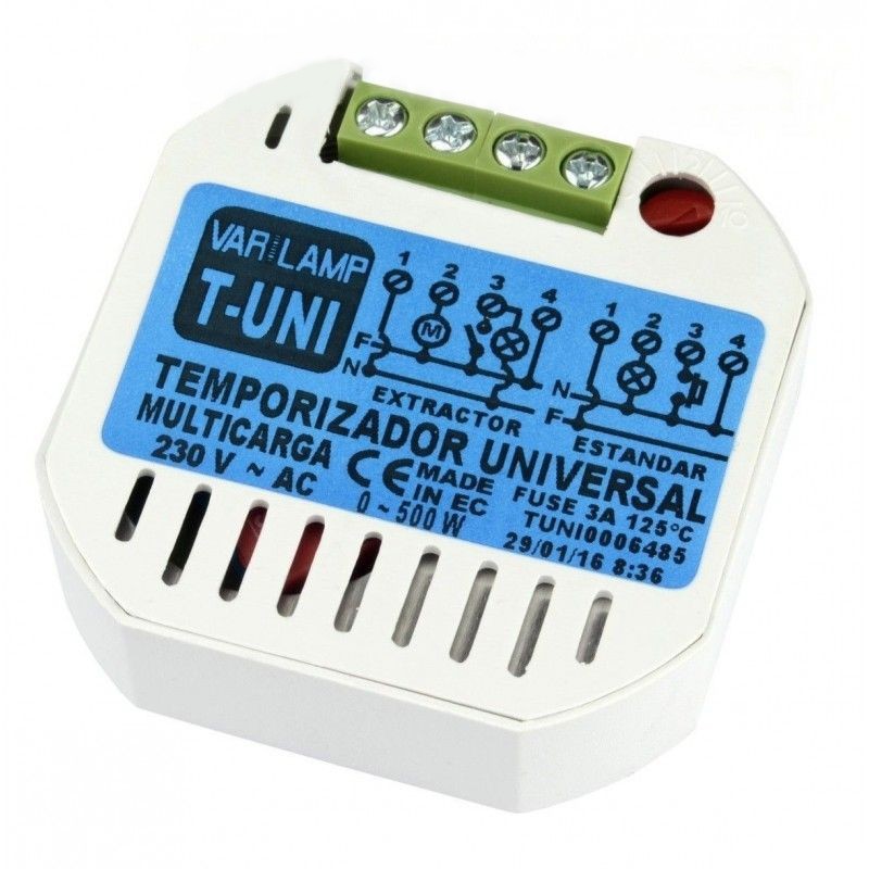 Temporizador UNIVERSAL DUAL  T-UNI