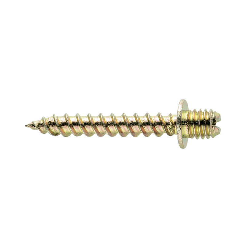 Tornillo tirafondo M6 TF M-6x30 TACO d.6 Plástico.d.10