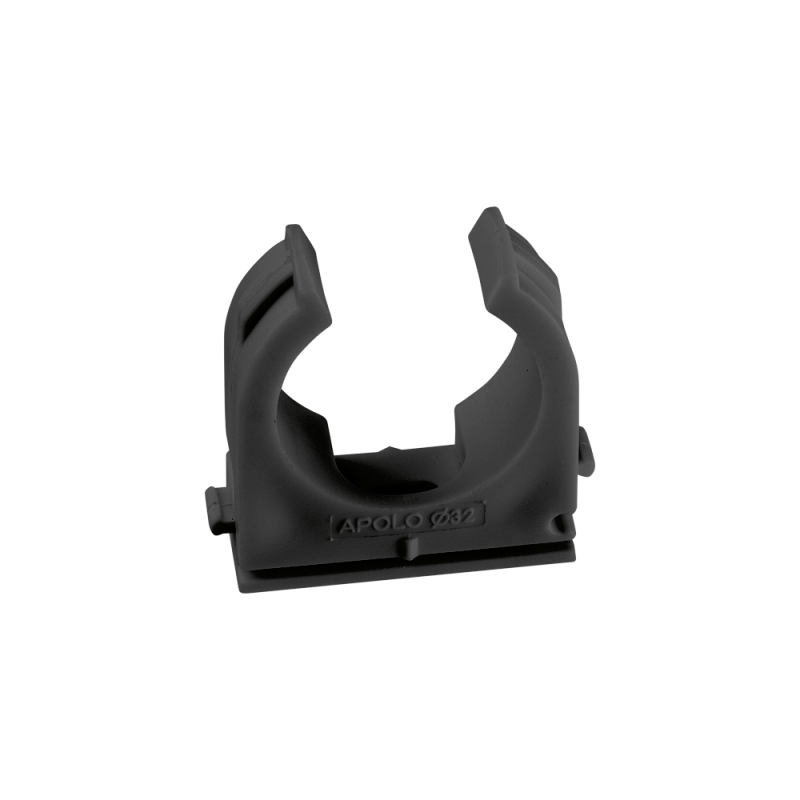 Abrazadera de Nylon abierta multiclip  d.25 COBRE GR 100 Unidades