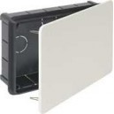 CAJA 200 MM X 130 MM X 60 MM DE EMPALME Y DERIVACION EMPOTRAR CON TAPA GARRA METALICA