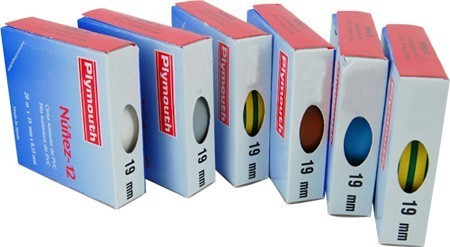 CINTA AISLANTE 25 METROS X 19 MM X 15 MM  PVC AZUL