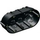 CAJA MEC.EMP.TAB.HUECO 2 EL.140x68x46mm 4 E.P/TUB.d.20