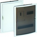 CAJA DISTR.EMP.20 EL.+4 PCTB.320x420x75mm MO.BL PTA.FUMÉ