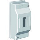 CAJA PARA DISTRIBUCION 82x172x61 HASTA 4 ELEMENTO MARFIL