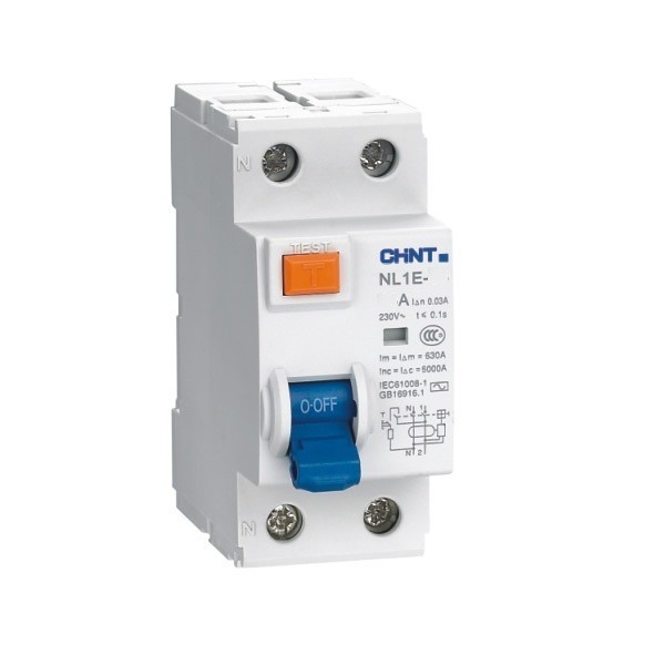 INTERRUPTOR DIFERENCIAL 2 POLOS 25 A 30MA CHINT 25A  AC 6KA