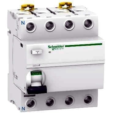 DIFERENCIAL  4 P 25A, 30 MA  A9R81425 CLASE-AC SCHNEIDER