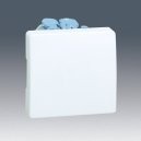 INTERRUPTOR UNIPOLAR ANCHO SERIE 27 BLANCO MARFIL ref: 27101-62