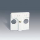 SIMON 27 TAPA TOMA SENAL R-TV/SAT BLANCO ref: 27097-34