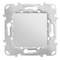 CONMUTADOR 10 AX ANCHO BLANCO MARFIL CON BASTIDOR TECNOPOLIMERO INCORPORADO ref: U5.203.25