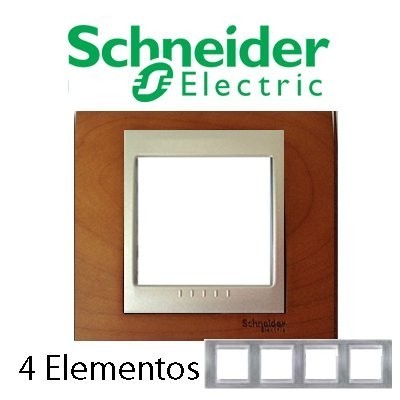 MARCO 3 ELEMENTOS CEREZO, GRAFITO CON EMBELLEDOR INCORPORADO UNICA TOP ref: U66.006.2M2