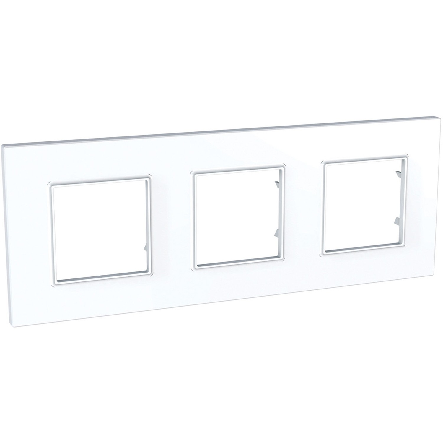 MARCO 3 ELEMENTOS BLANCO POLAR UNICA QUADRO SCHNEIDER ELECTRIC ref: U2.706.18