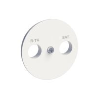 CARATULA TOMAS R/TV/SAT ODACE SCHNEIDER ELECTRIC BLANCO ref: S520441