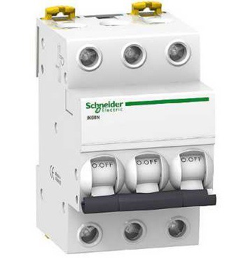 AUTOMATICO MAGNETOTERMICO A9K24350 3P 50A IK60N S CURVA-C SCHNEIDER
