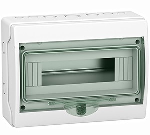 CAJA AUTOMATICOS ESTANCO  KAEDRA 13979 SCHNEIDER  1 Fila 12 Módulos