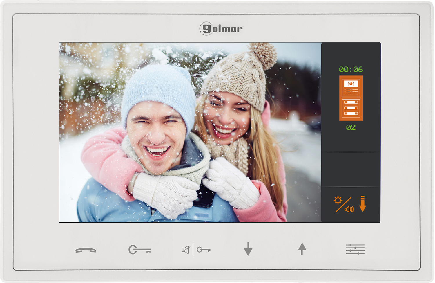Monitor color Vesta 7 GB2 manos libres de 7" 