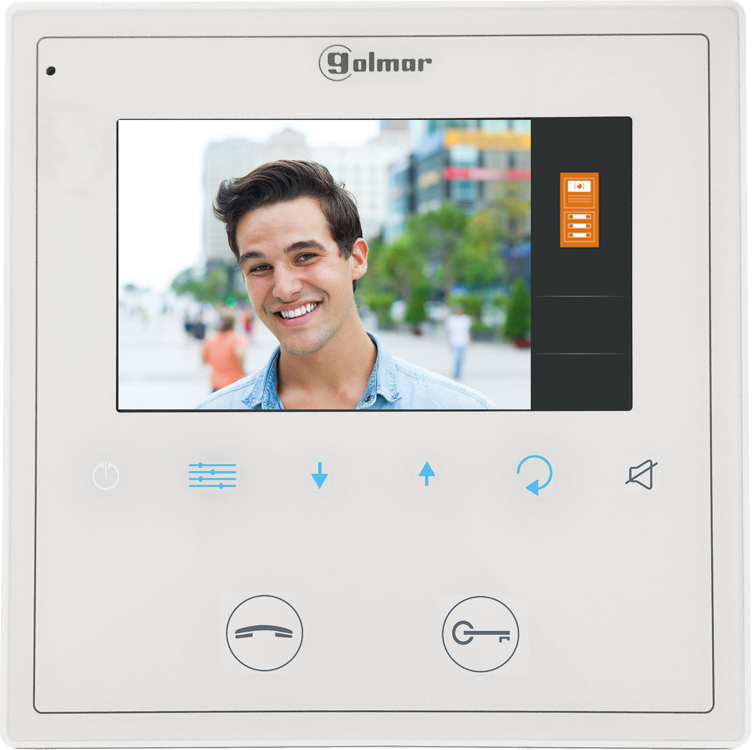 Monitor Vesta 2 GB2 color manos libres de 4,3" 