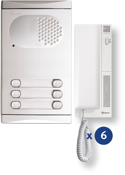 Kit de audio 6 líneas 4260/AL