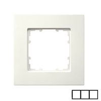 Marco 3 elementos blanco polar Siemens Delta Miro ref: 5TG11130WH