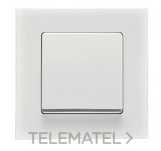 Tecla embellecedor cromo serie Delta miro en blanco polar Delta Miro i-sys  ref: 5TG62705CW00