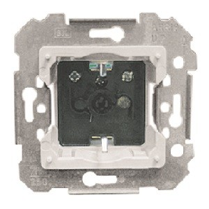 Base enchufe 2P+T (TT lateral)  Siemens Iris/Aura con protección infantil emborne por tornillos 16A 250V solo cuerpo interior re