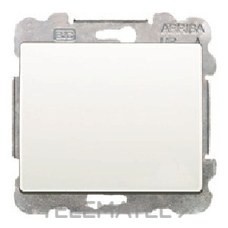 Conmutador interruptor Iris/aura en blanco