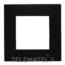 Marco 1 elemento serie Viva en negro piano