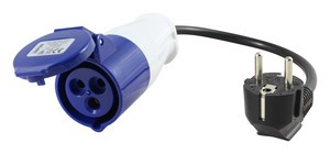 Prol.ind.Cetac hembra 2P+T a clav.16A.1m