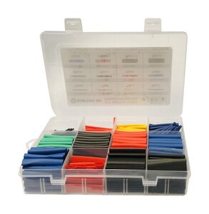 Kit 560pcs tubo termoretráctil