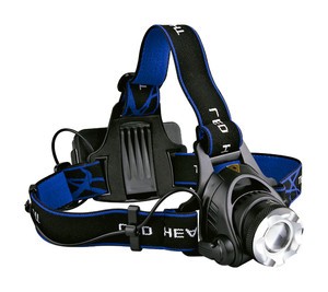 Linterna frontal LED 5W zoom.Recargable