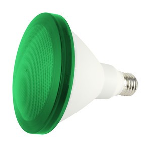 Bombilla LED PAR38.18/E27W.Color VERDE.