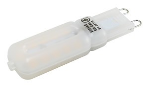 Bombilla LED G9. 230VAC. 5W. Luz CÁLIDA