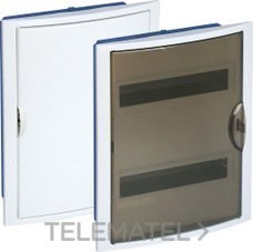 CAJA DISTR.EMP.TAB.HUECO 28 EL.320x420x75 BAST.MO.BL PTA.FUMÉ