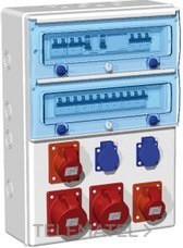CUADRO MONTADO 1332P-I2 CON BASE CABLEADA