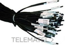 TUBO TERMORETRÁCTIL DIÁMETRO 2,5mm 1m NEGRO