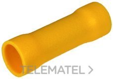 TERMINAL EMPALME 32mm PARA CABLE 4 A 6mm² AMARILLO (BOLSA 50u)