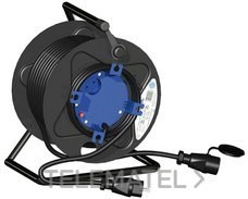 ENROLLACABLES CLAVIJA 2P+TT +BASE FRANCESA