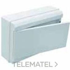 CAJA DISTRIBUCIÓN SUPERFICIE ICP 697CMT 40A TAPA MARFIL