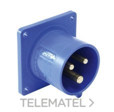 CLAVIJA TRASCUADRO 2P+TT 32A 230V IP44