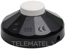 INTERRUPTOR PIE 6A 250V NEGRO