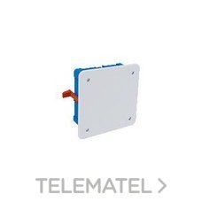CAJA DE CONEXIÓN 107x107x45mm TAPA CON TORNILLOS PARA TABIQUE HUECO