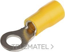TERMINAL REDONDO 5,3mm DE 4 A 6mm² AMARILLO (BOLSA 50u)