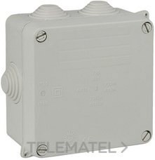 CAJA ESTANCA 100x100x55 CON 7 CONOS PG16