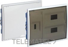 CAJA DISTR.EMP.TAB.HUECO 24 EL.+4 PCTB.400x320x72mm MO.PTA.BL