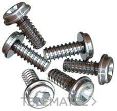 JUEGO TORNILLO PARA FIJACIÓN TERMINAL TABIQUE 3,6x10 (BOLSA 6u)
