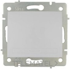 CONMUTADOR CRUCE 10A 250V SERIE EUROPA 83x81 BLANCO